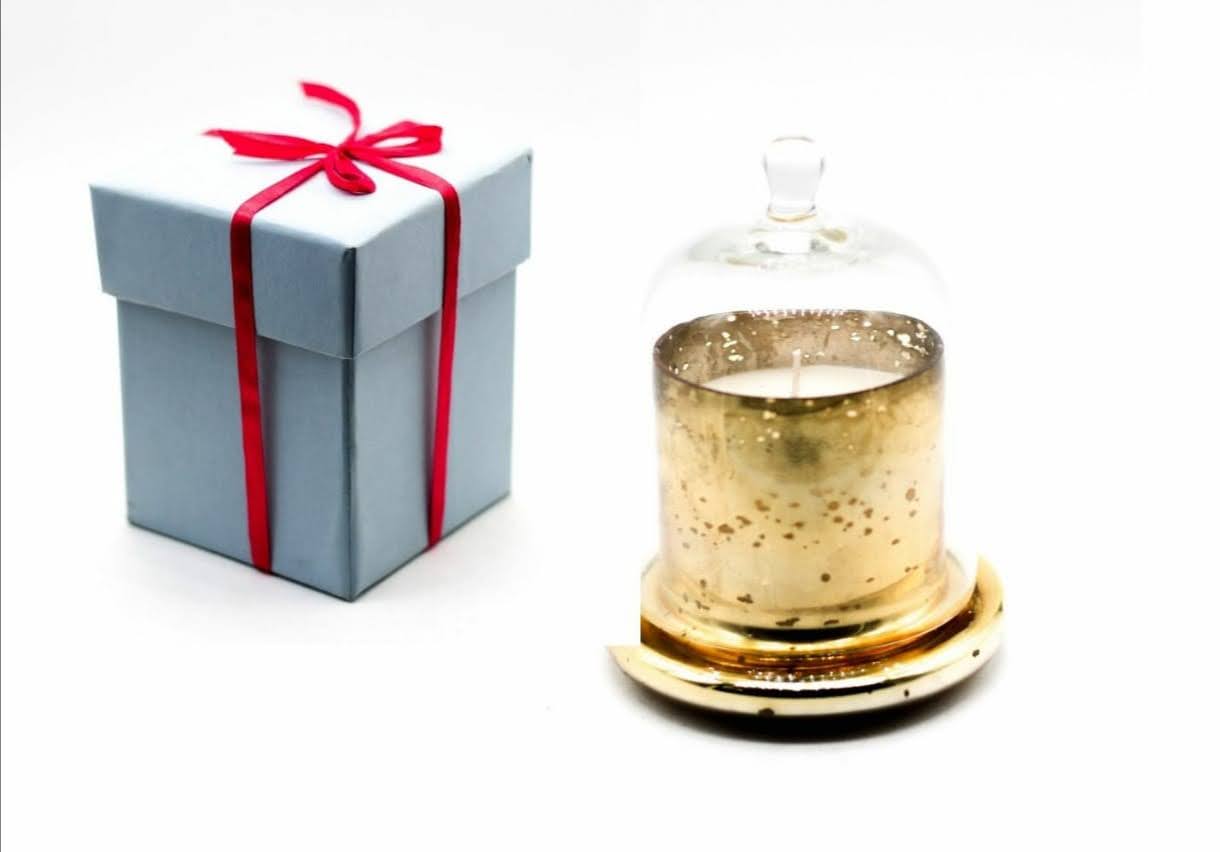 Scented Glass Candle Gift